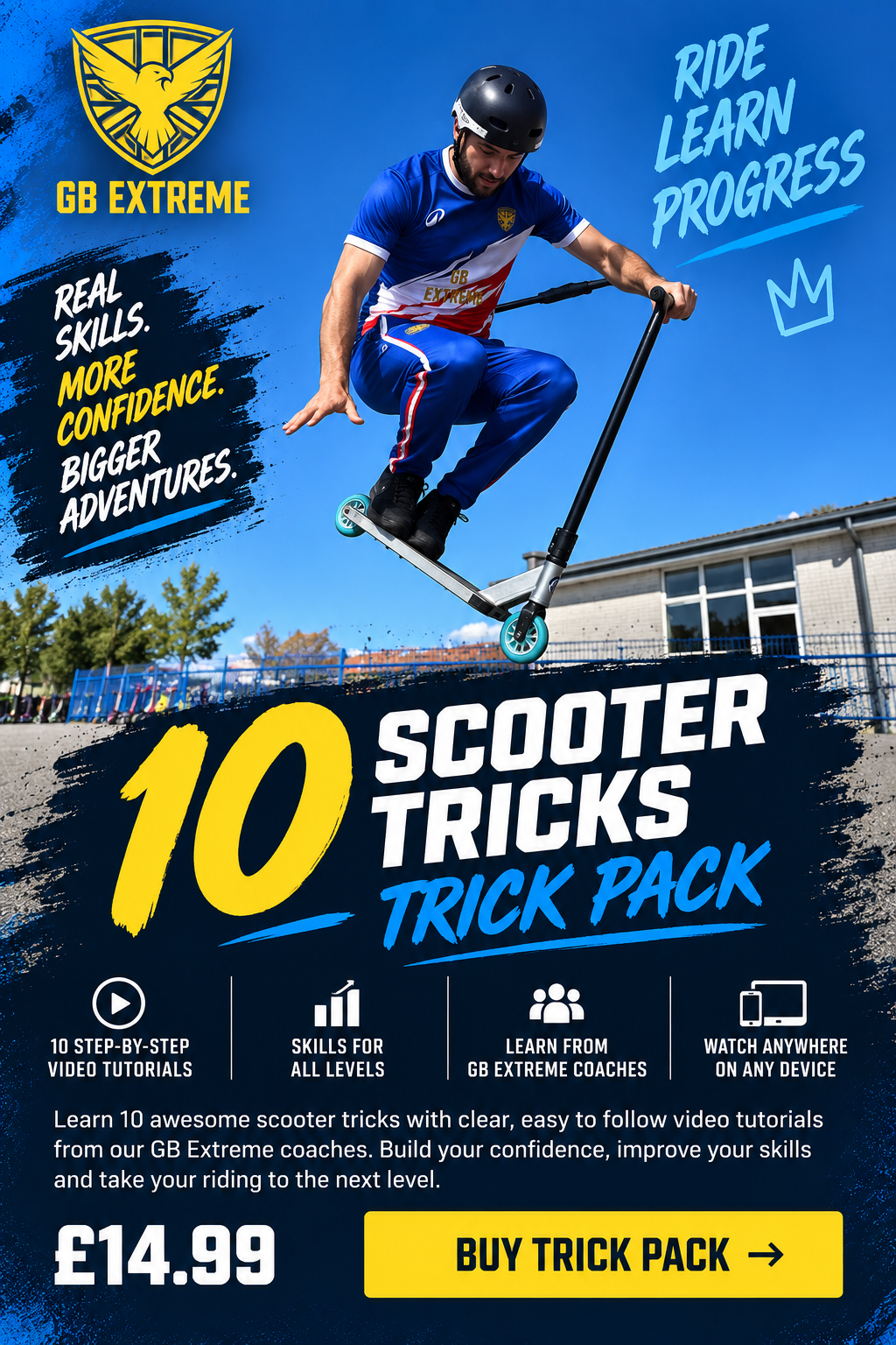 10 Scooter Tricks – Trick Pack